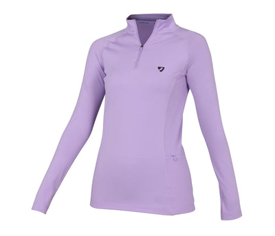 Aubrion Revive Long Sleeve Base Layer - Lavender 10012