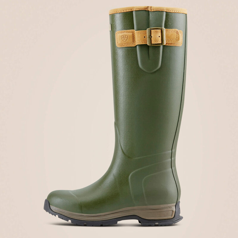 Ariat Burford Insulated Rubber Boot - Ladies Green