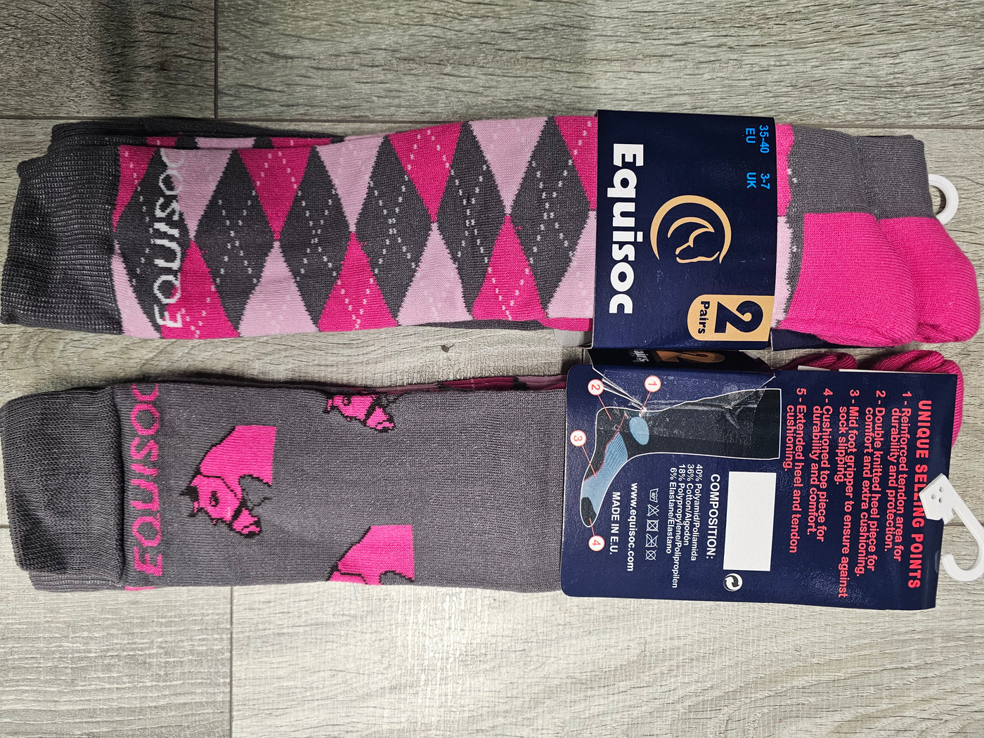 Equisoc Standard Women's Riding Socks