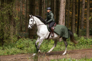 Covalliero Quilted Jacket - Opal Green