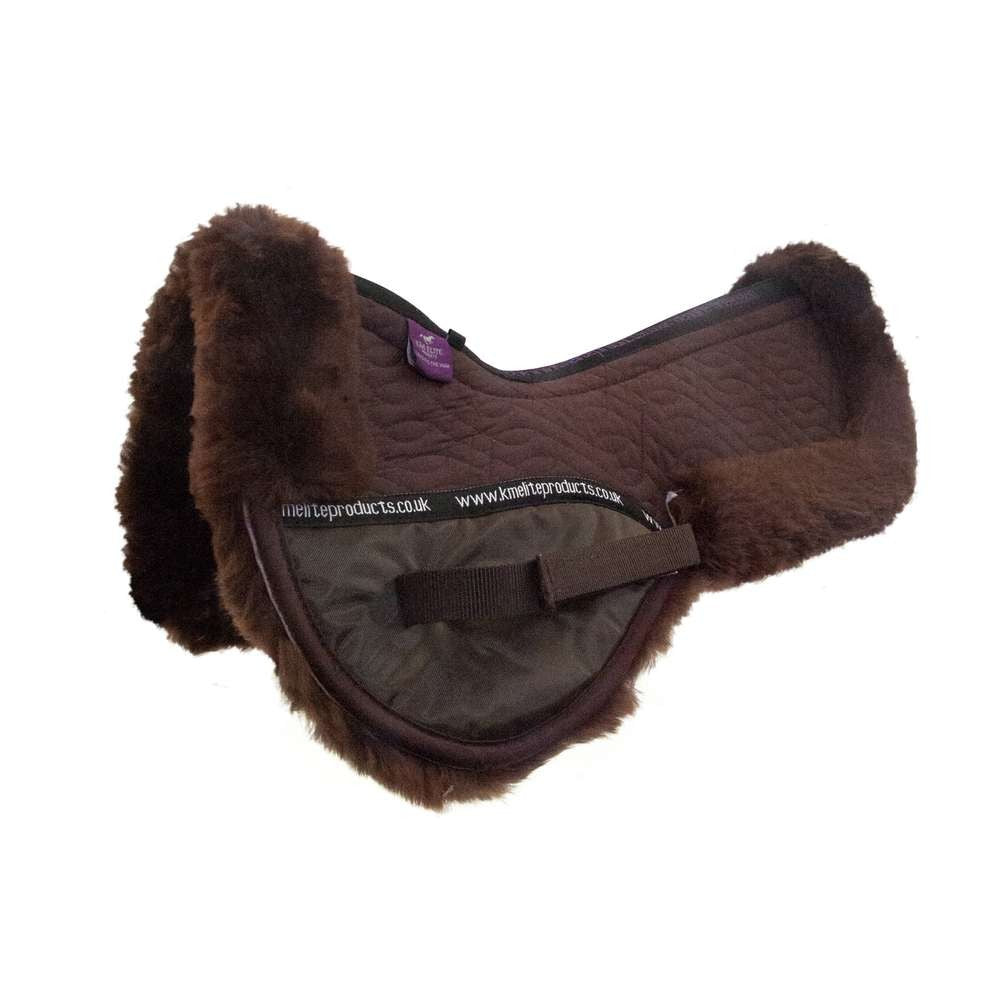 KM Elite High Wither Half Pad - Brown