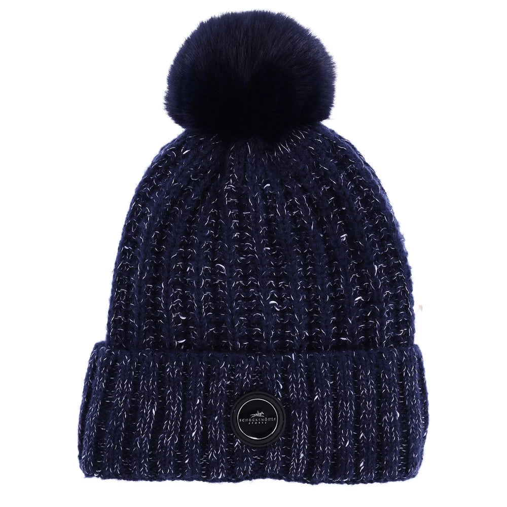 Schockemohle Melange Beanie - Deep Night