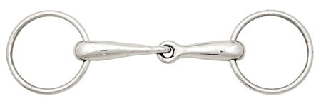 Mackey Normal Ring Hollow Mouth Loose Ring Snaffle