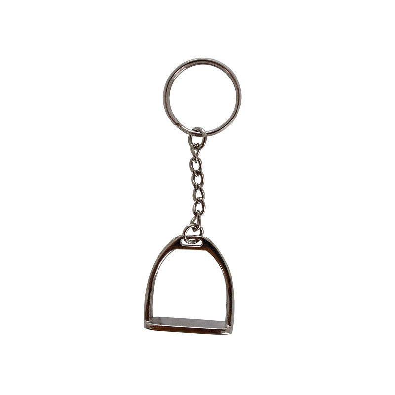 Stirrup Keyring - Silver