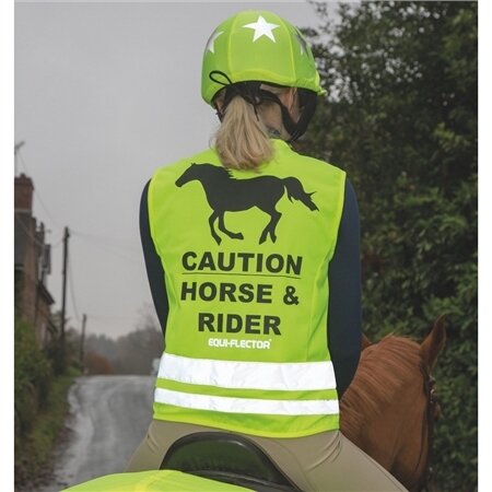 Equi-flector Kids Hi Viz Vest XXS Yellow