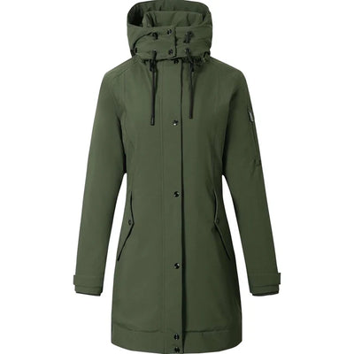 Covalliero Parka Coat - Opal Green