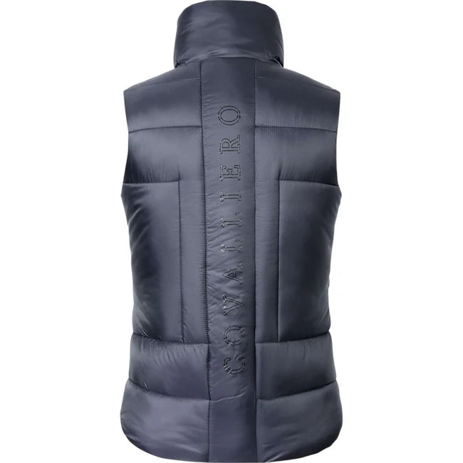 Covalliero Quilted Waistcoat Vest - Dark Navy