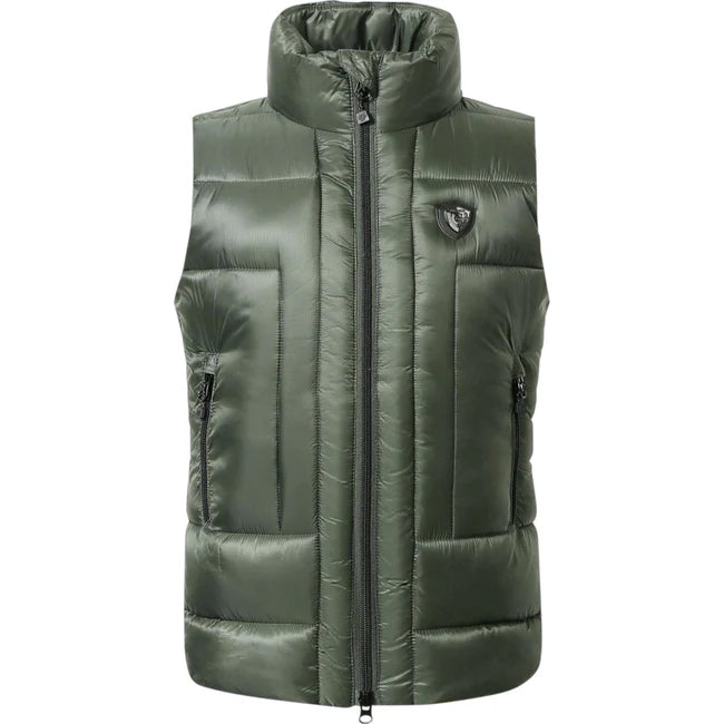 Covalliero Quilted Vest Kids - Opal Green