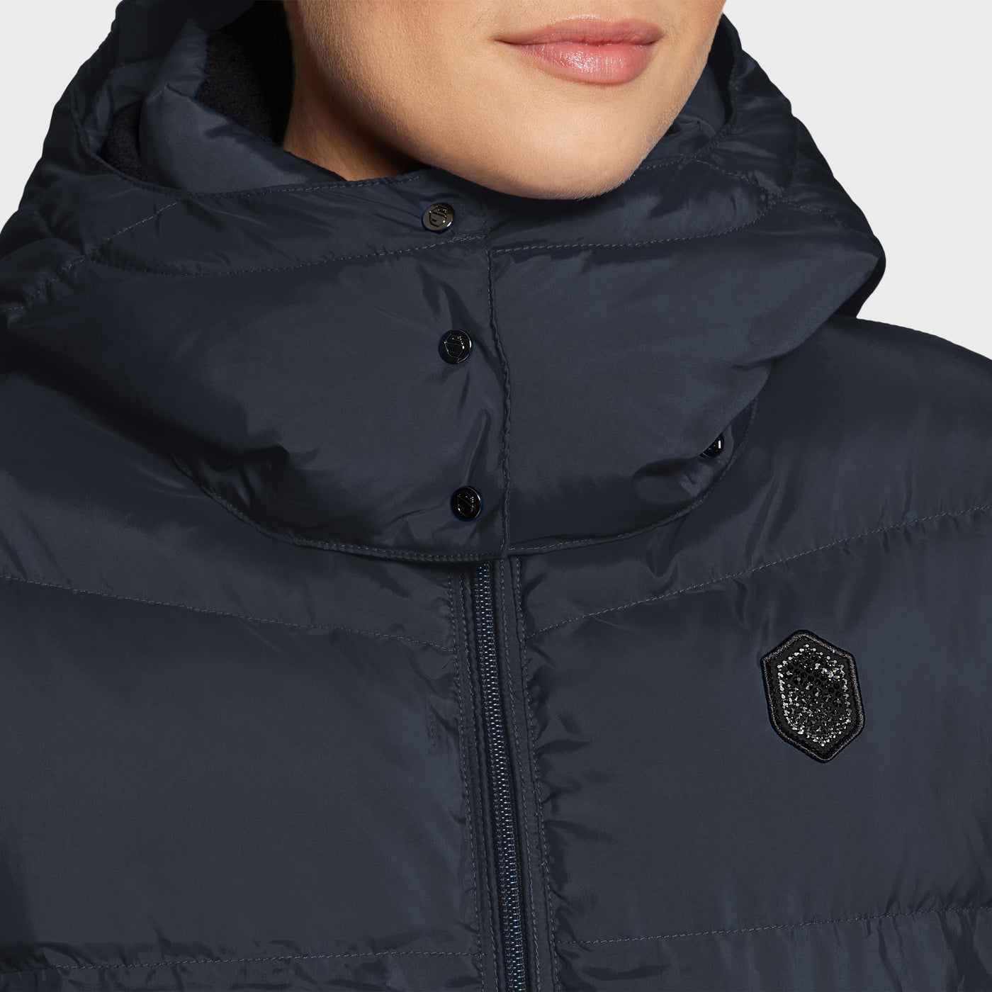 Samshield Billie Puffer Bomber Jacket - Moonless Night