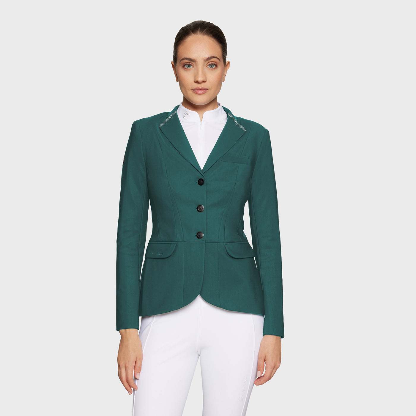 Samshield Victory Pearl Competition Jacket - Posy Green