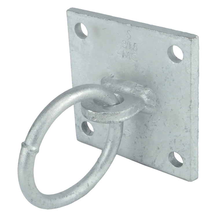 Mackey Galvanised Flat Plate Tie Ring S30P