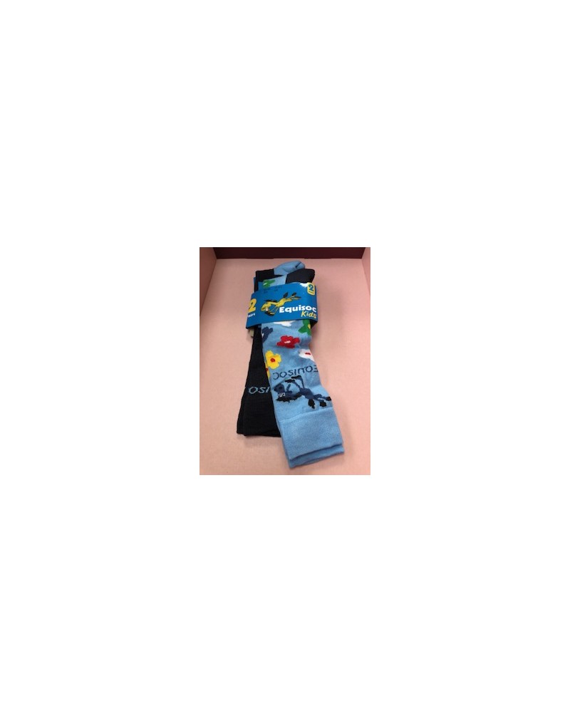 Equisoc Kid's Riding Socks Assorted Colours