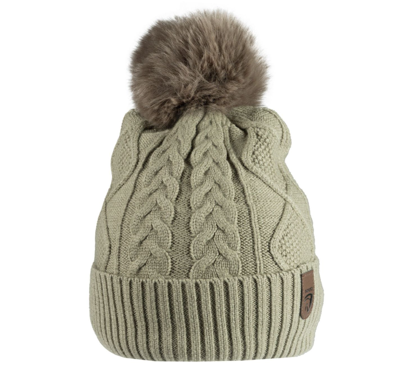 Horka Knitted Hat - Coffee