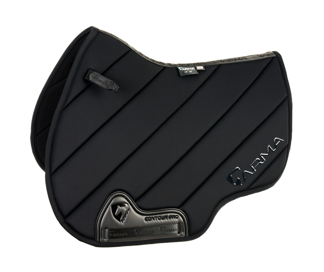 Shires ARMA Eltar Euro Cut Saddlepad - Black