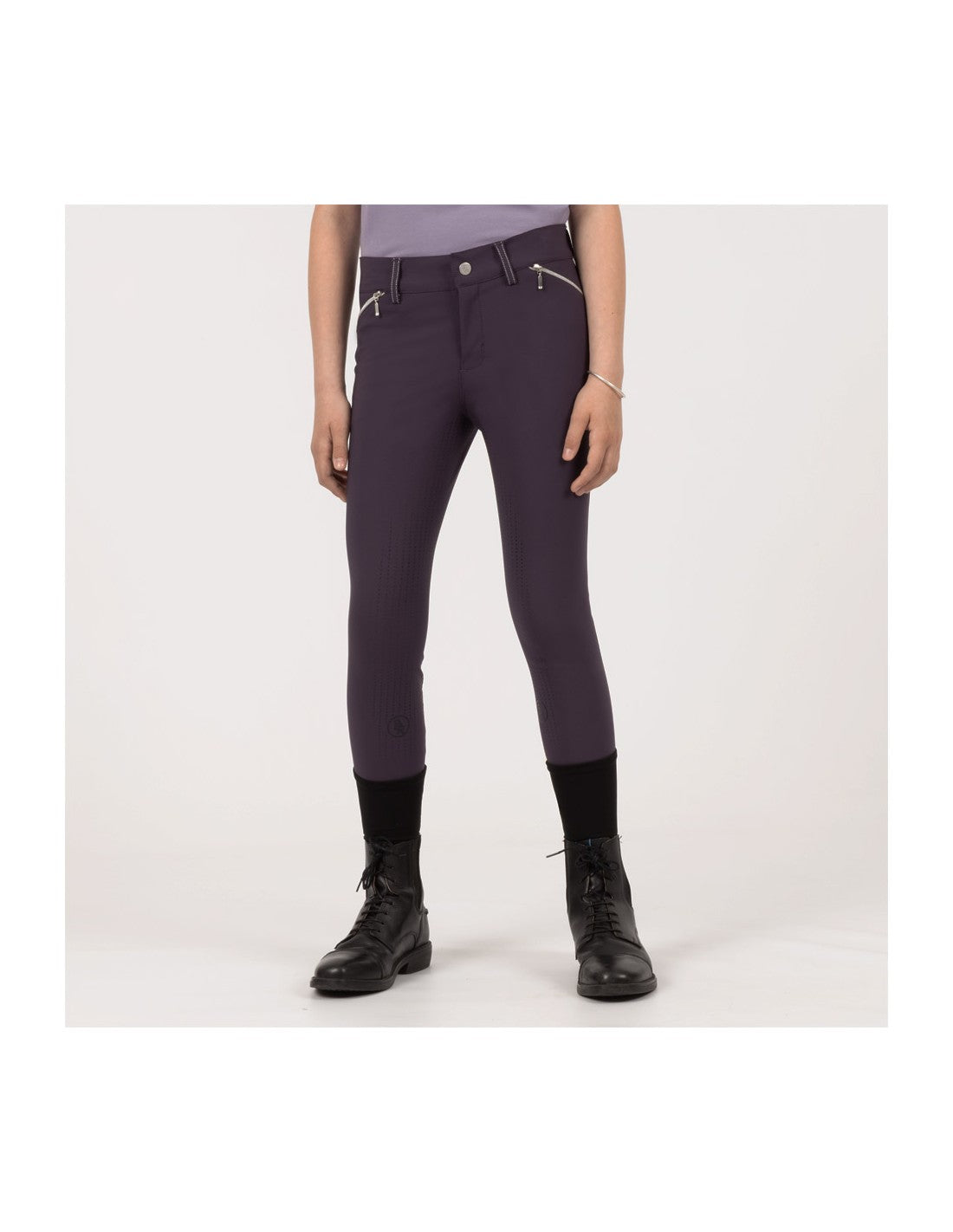 BR Cyril Children's Full Seat Breeches - Nightshade